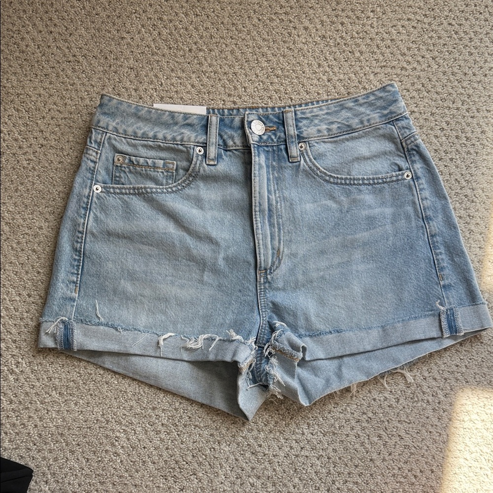 NWT GARAGE Denim Blue Women's Shorts